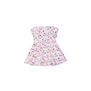 Dress Half Sleeve Zip Closure