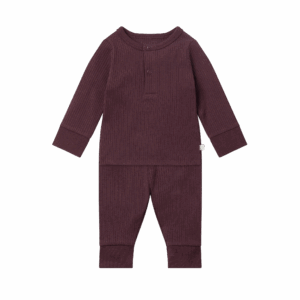 Ribbed Pyjamas Ribbed Berry