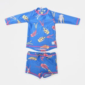 Fish print sun safe