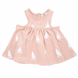 Sailboat Print Tank Dress