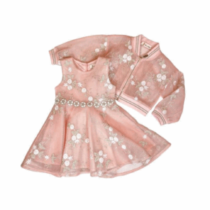 Floral Mesh Dress & Jacket
