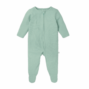 Ribbed Clever Zip Sleepsuit