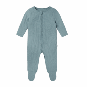 Ribbed Clever Zip Sleepsuit