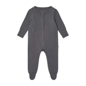 Ribbed Clever Zip Sleepsuit