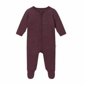 Ribbed Clever Zip Sleepsuit