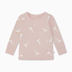 DuckPrintPyjamas_Top_3-6m_FRONT