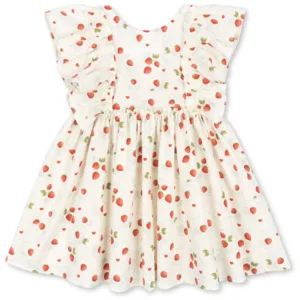 EVIA BOW DRESS GOTS