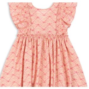 AVA BOW DRESS GOTS