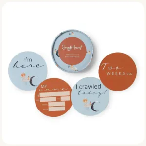 Dream & Hazelnut Reversible Milestone Cards