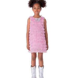 Enchanting Tassel Girls Dress