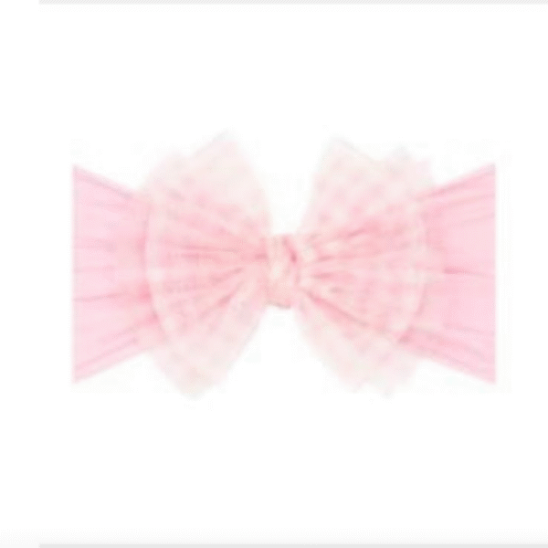 sku ( TFABpkpkgngm) Tulle FAB pink gingham