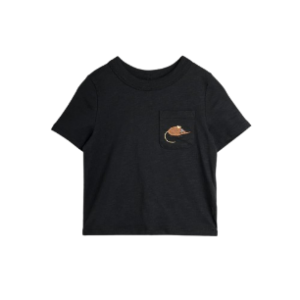 Elephant shrew emb ss tee