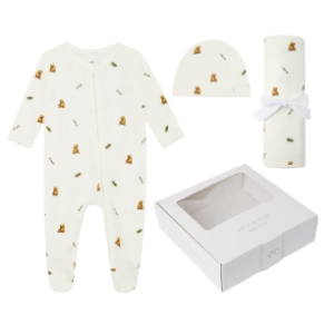 New Arrival Gift Set - Brown Bear